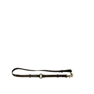 Brahmin embossed leather replacement strap green croc hooks 34" long adj accesso